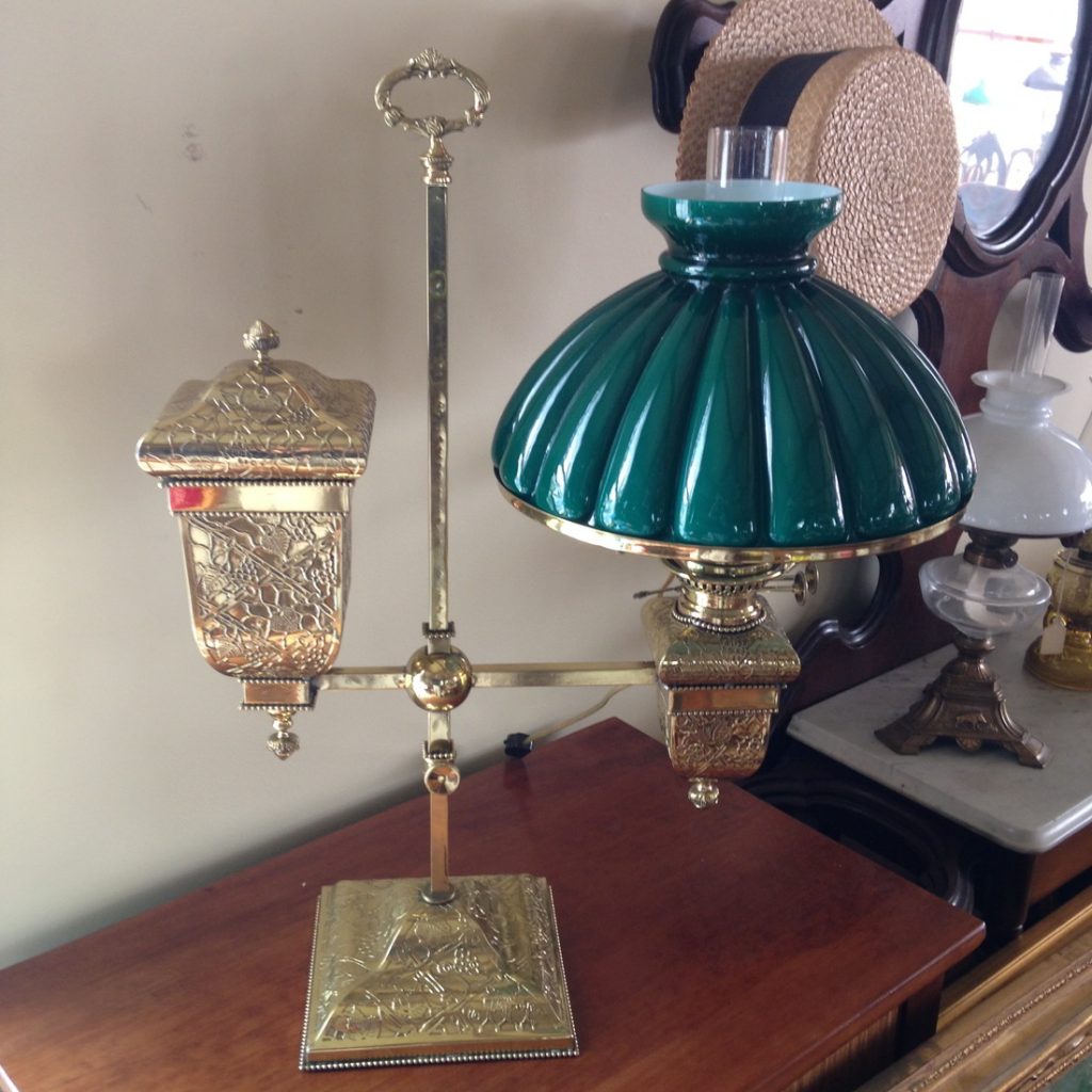 East Amherst NY Student Lamp by Manhattan & Fine Antique Lamps for Sale